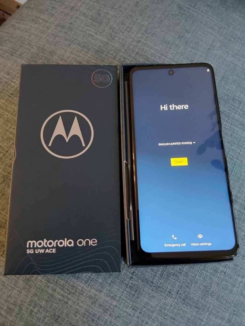UNLOCKED Motorola One 5G UW ace Phone 64GB